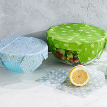 Load image into Gallery viewer, Reusable Vegan Food Wraps (Pack of 3)